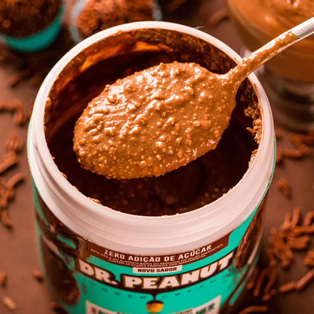 Pasta de amendoim sabor Brigadeiro de Colher - 600g - Dr Peanut