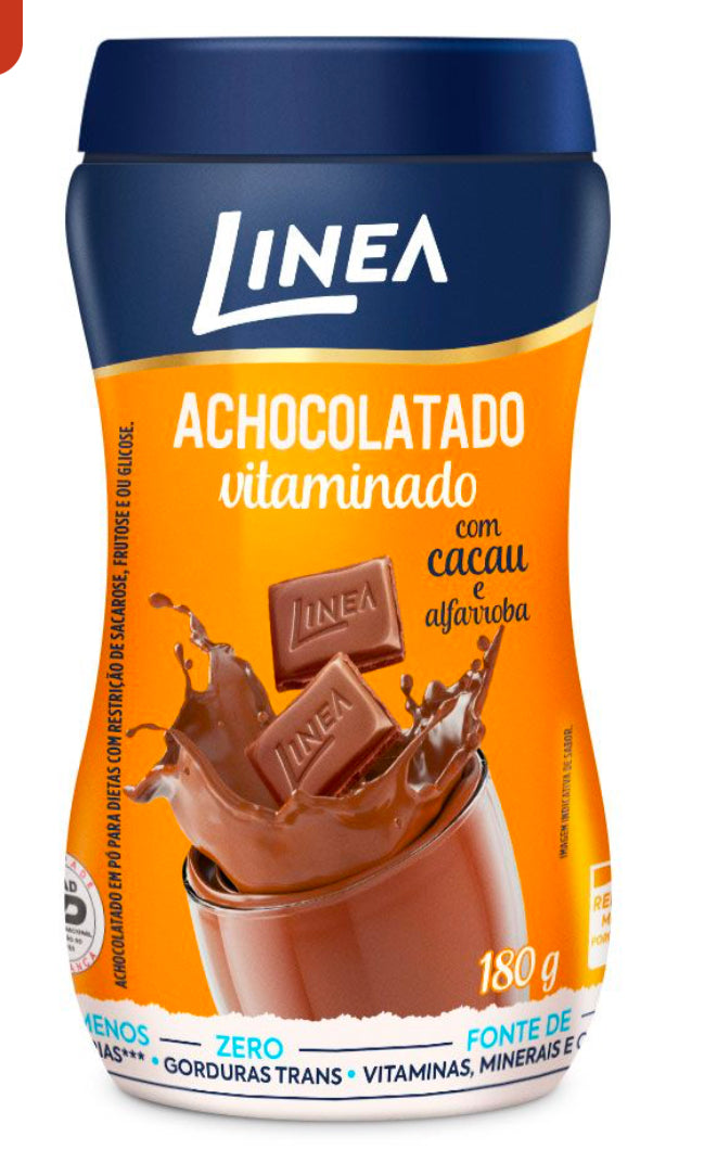 Linea achocolatado  em pó de 180g