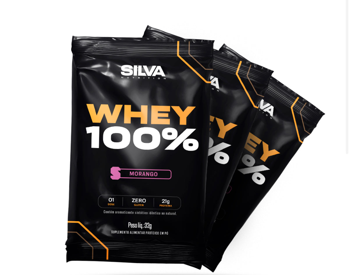 SACHÊ WHEY 100% Silva Nutrition-32g