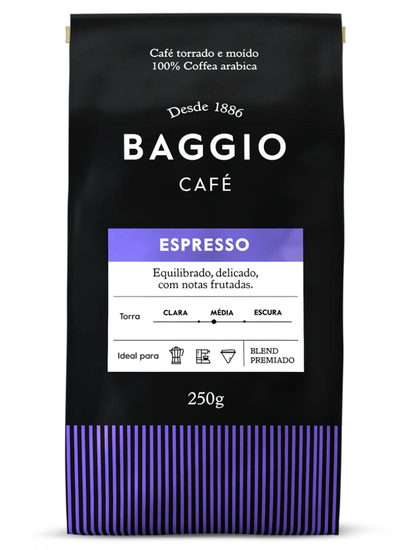 BAGGIO CAFÉ MOÍDOS MASTER-Unidade 250g