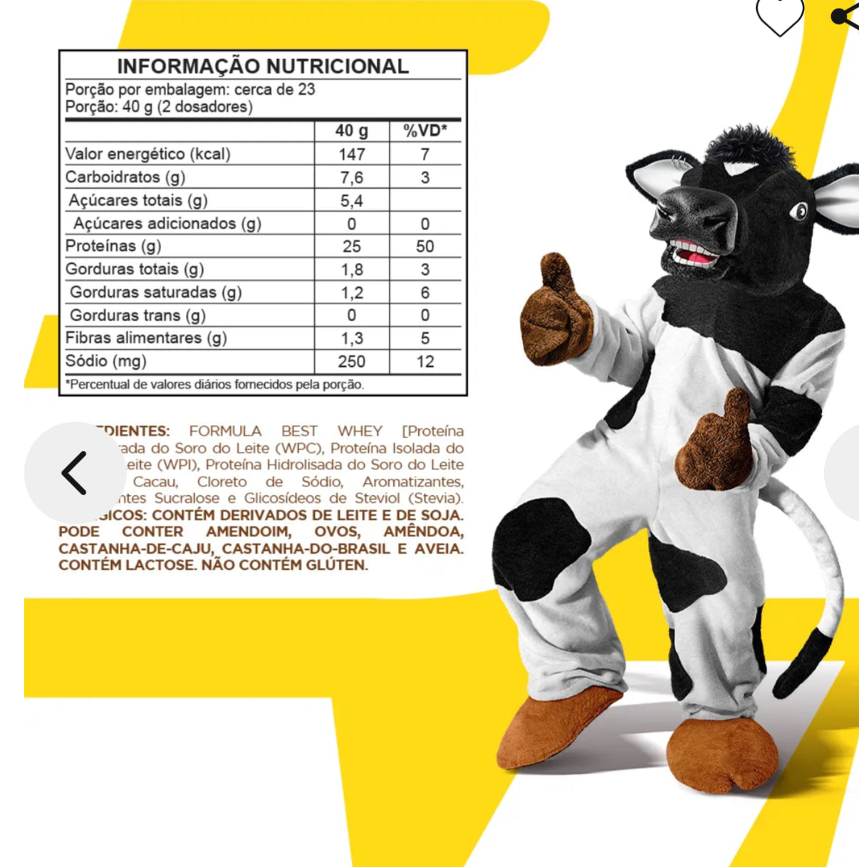 Best Whey Protein (Pote 900g) Achocolatado Toddy