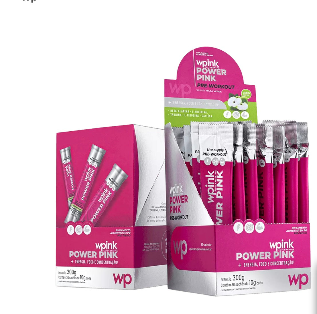 power Wpink - pré-treino- unidade