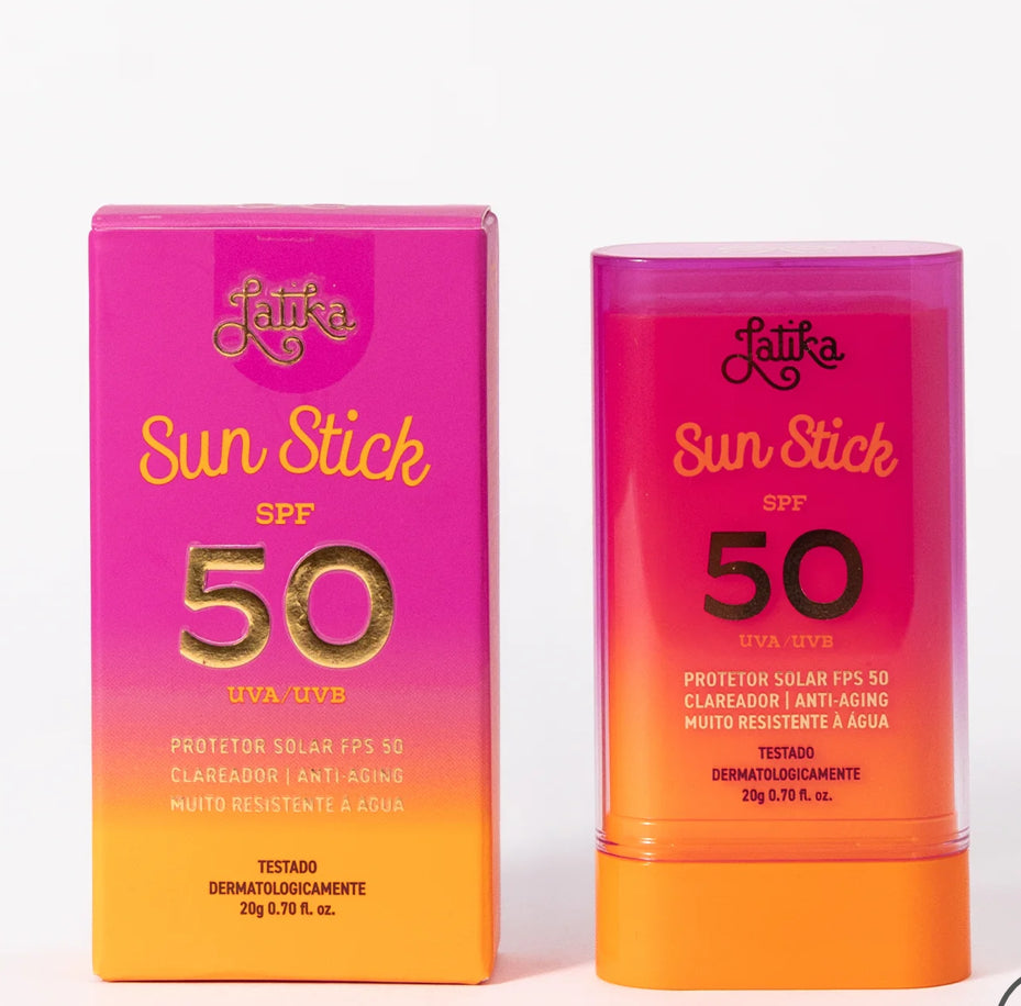 Protetor Solar em Bastão Sun Stick FPS 50 20g Latika