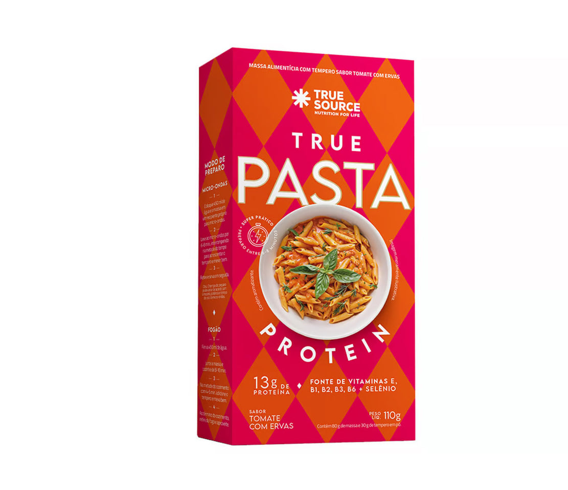 TRUE PASTA PROTEIN TOMATE COM ERVAS 110G TRUE SOURCE