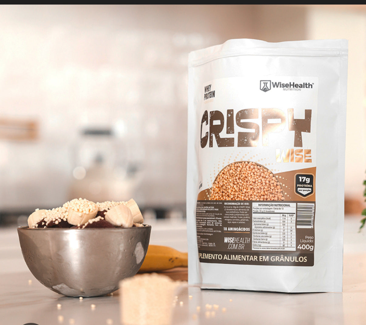 CRISPY WISE (400G) – CRISPIE PROTEICO À BASE DE WHEY Protein Crispy