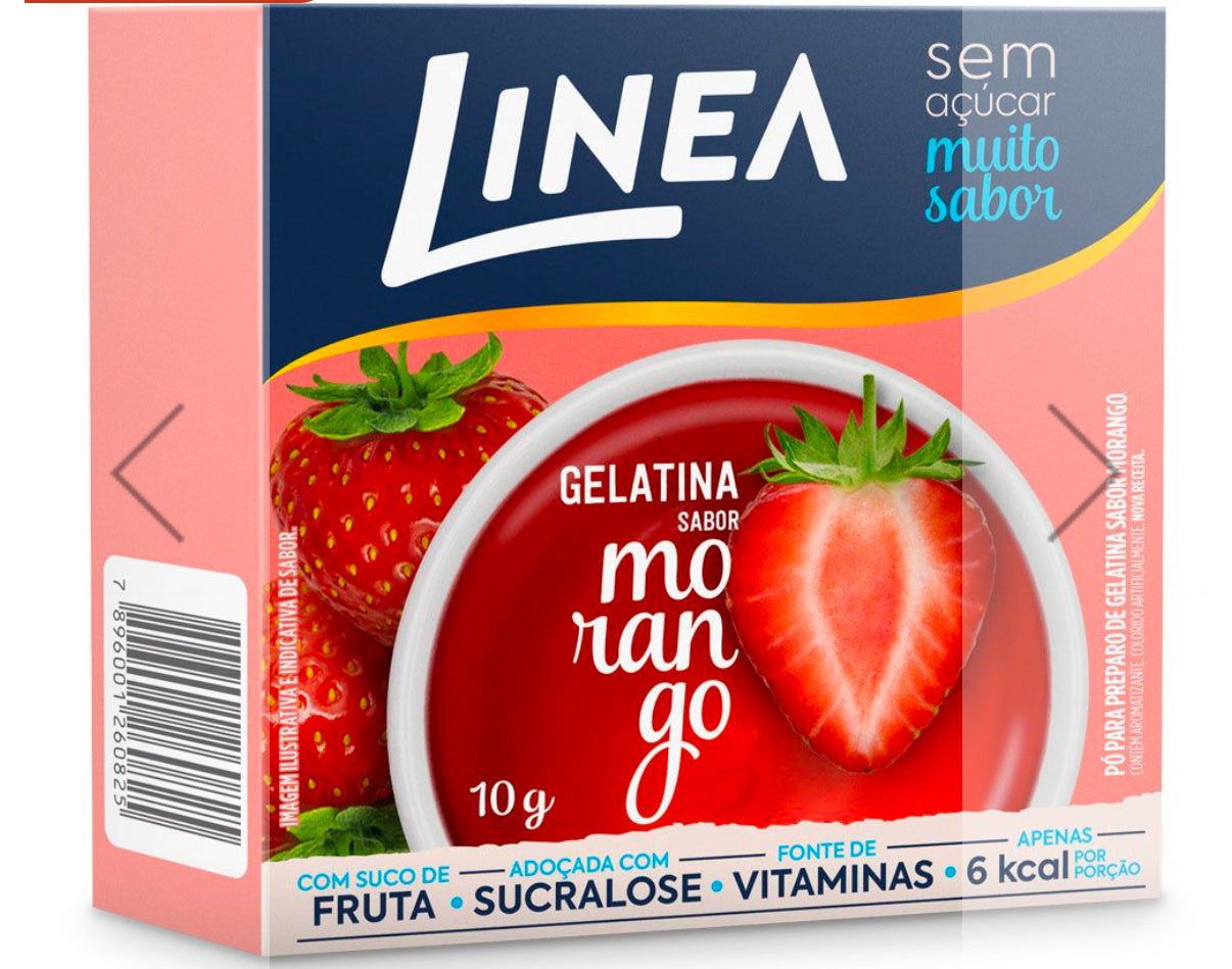 Linea Gelatina unidade 10g