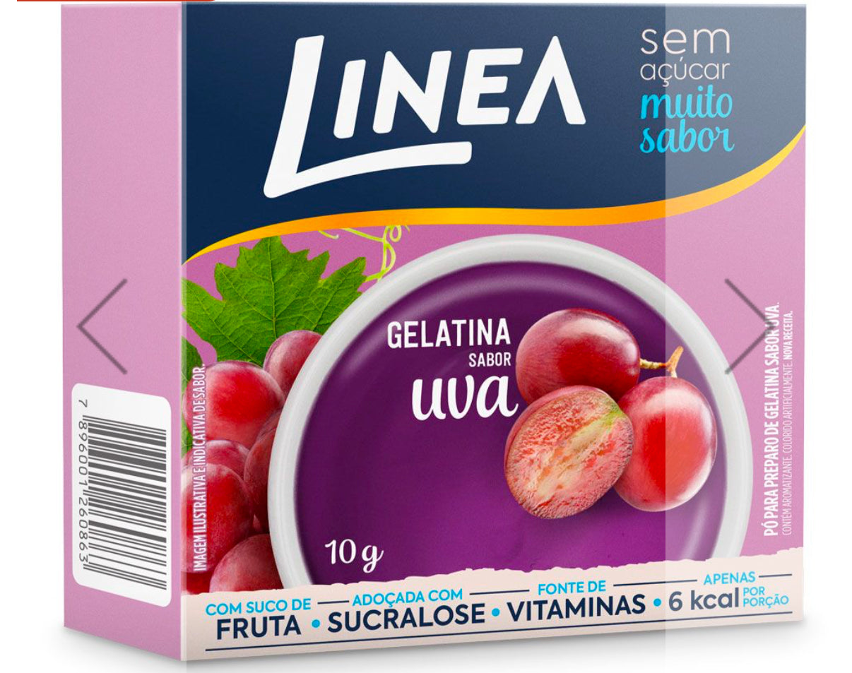 Linea Gelatina unidade 10g