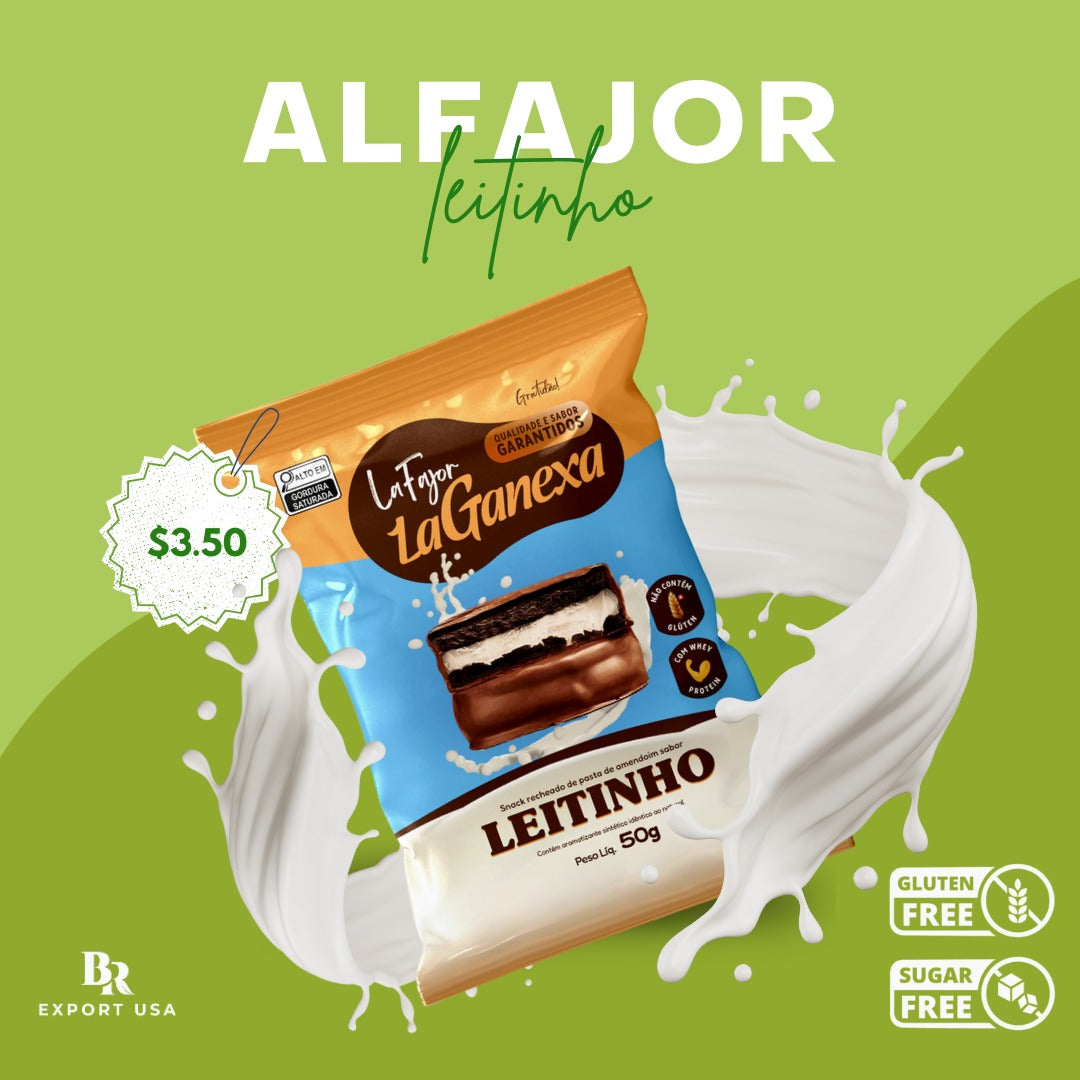 La Fajor de Leitinho com Whey Protein - 50g La Ganexa