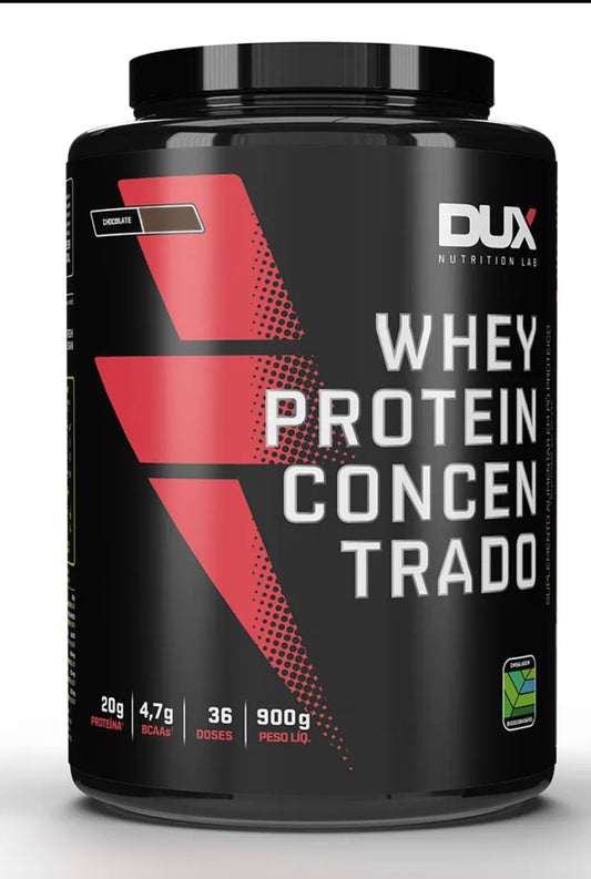 WHEY PROTEIN Dux CONCENTRADO - POTE 900G- sabor COOKIES