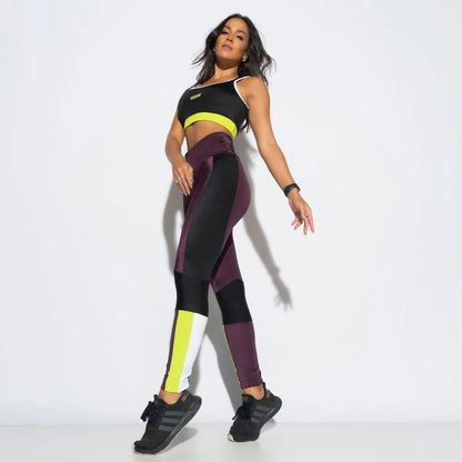 Legging tricolor