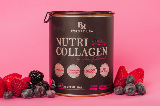 Br Export Nutri Collagen - By Ana Bitencourt Sabor frutas vermelhas