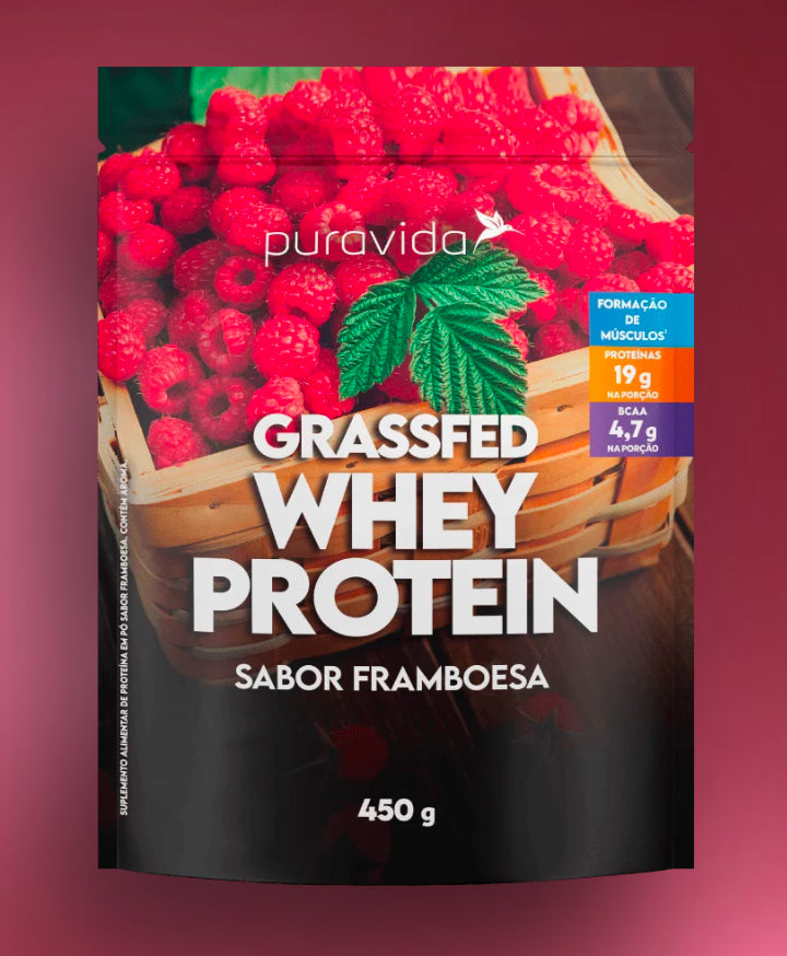 Pura vida / WHEY PROTEIN GRASSFED FRAMBOESA