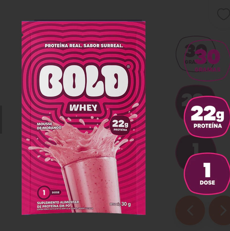 Bold protein 30g / unidade