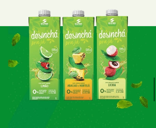 DESINCHÁ Chá Gelado Mate Pra Já (1 litro)