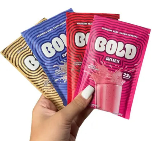 Sache  whey Bold protein 3w 30g / unidade