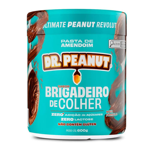 Pasta de amendoim sabor Brigadeiro de Colher - 600g - Dr Peanut