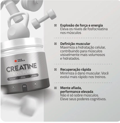 TRUE CREATINE 100% PURE 300G TRUE SOURCE