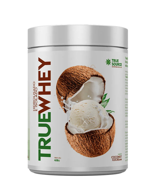 TRUE WHEY PROTEIN - COCONUT ICE CREAM - 418G - TRUE SOURCE