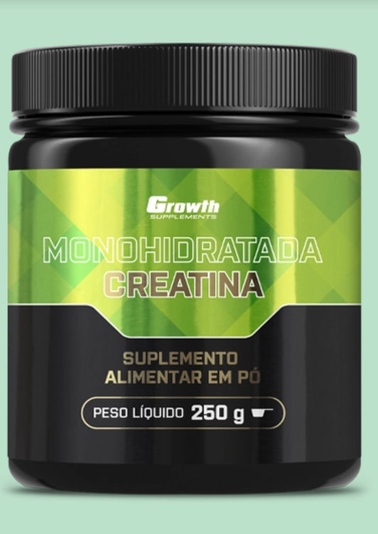 CREATINA MONOHIDRATADA 250G - GROWTH