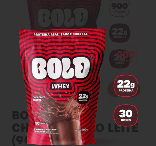 Bold Whey sabor Chocolate ao Leite 900g