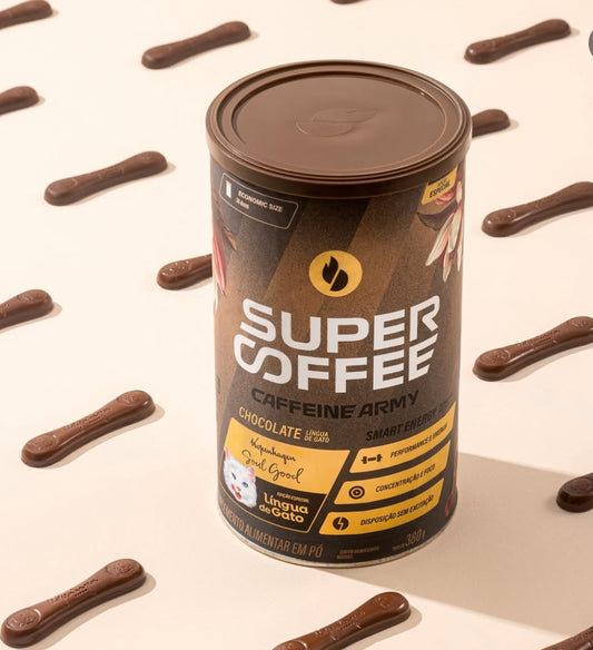 Super Coffee Chocolate Língua de Gato 380g