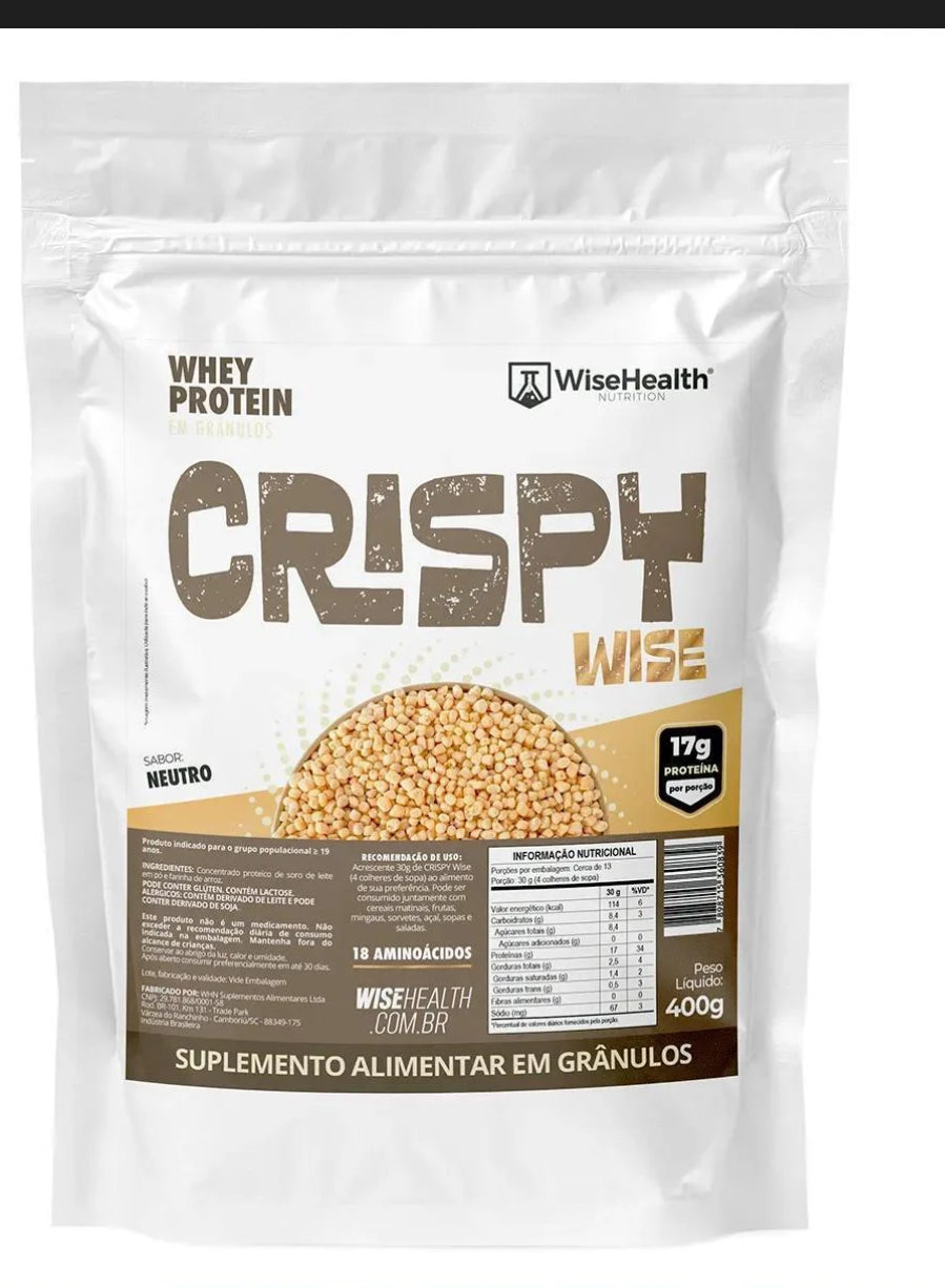 CRISPY WISE (400G) – CRISPIE PROTEICO À BASE DE WHEY Protein Crispy