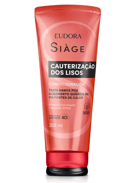 Condicionador Siàge Cauterização dos Lisos 200ml Eudora