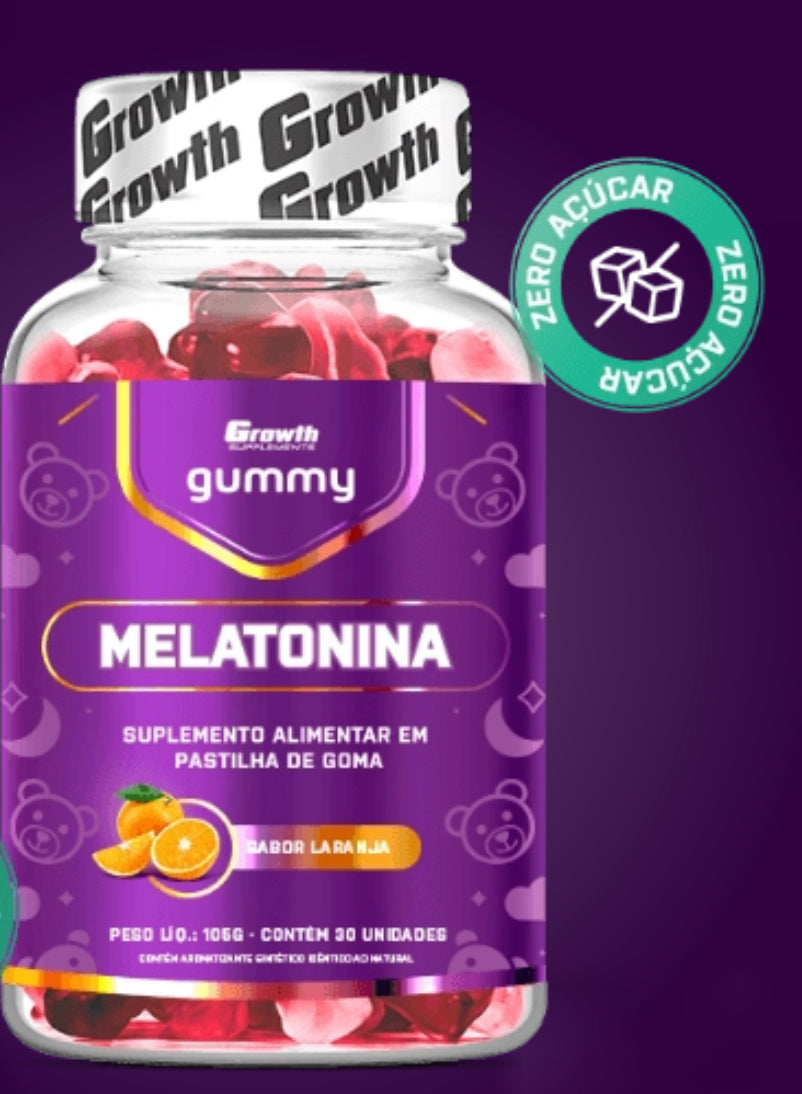 MELATONINA GUMMY 30UN - GROWTH