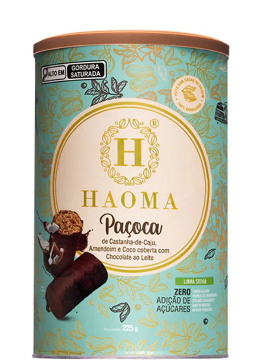Paçoca Castanha-de-caju e Coco | Linha Stevia 225g