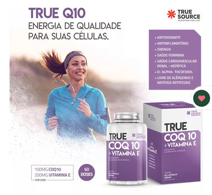 True COQ10 Ubiquinol True Source 60 Capsules (30g)