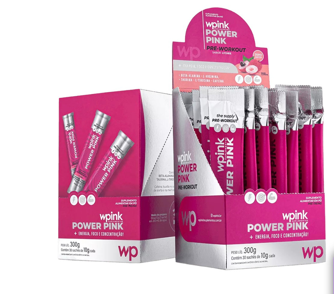power Wpink - pré-treino- unidade
