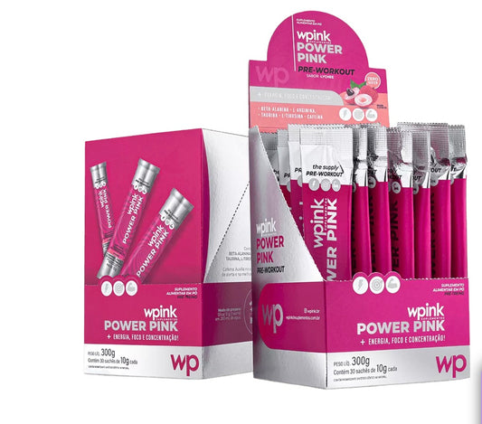 power Wpink - pré-treino- unidade