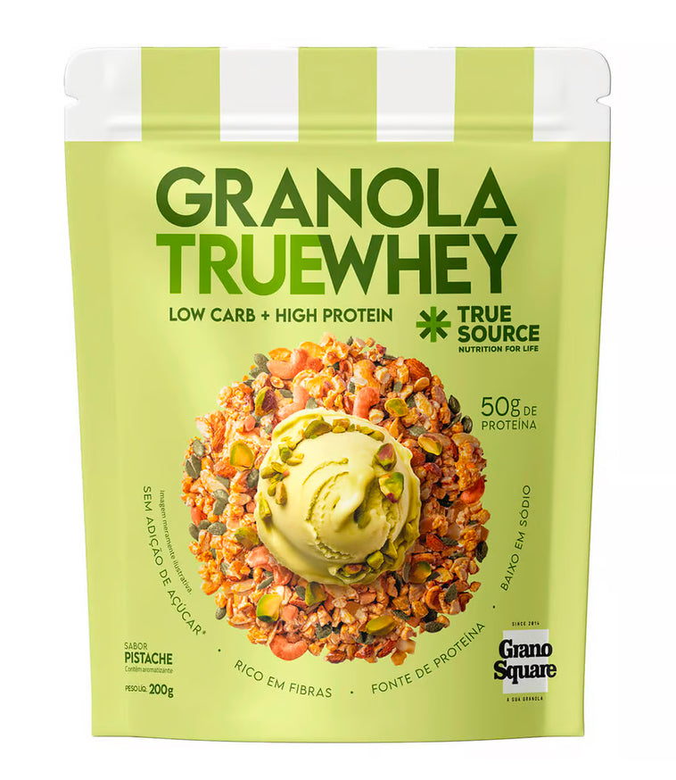 GRANOLA TRUE WHEY PISTACHE 200G TRUE SOURCE