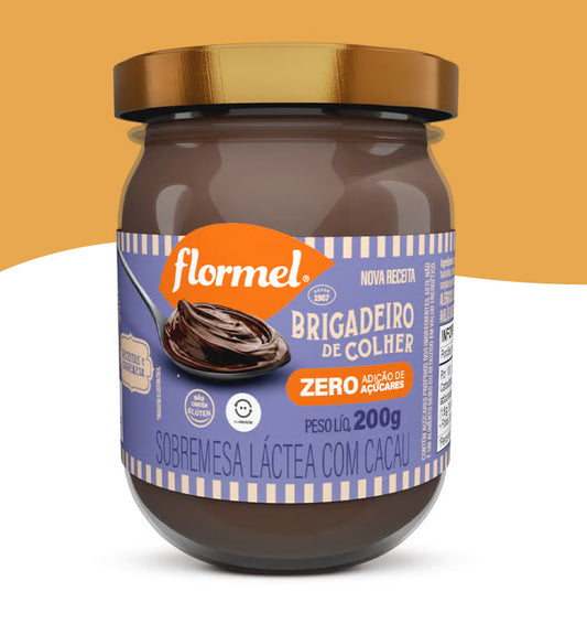 Flormel BRIGADEIRO DE COLHER ZERO AÇÚCAR - POTE COM 200G