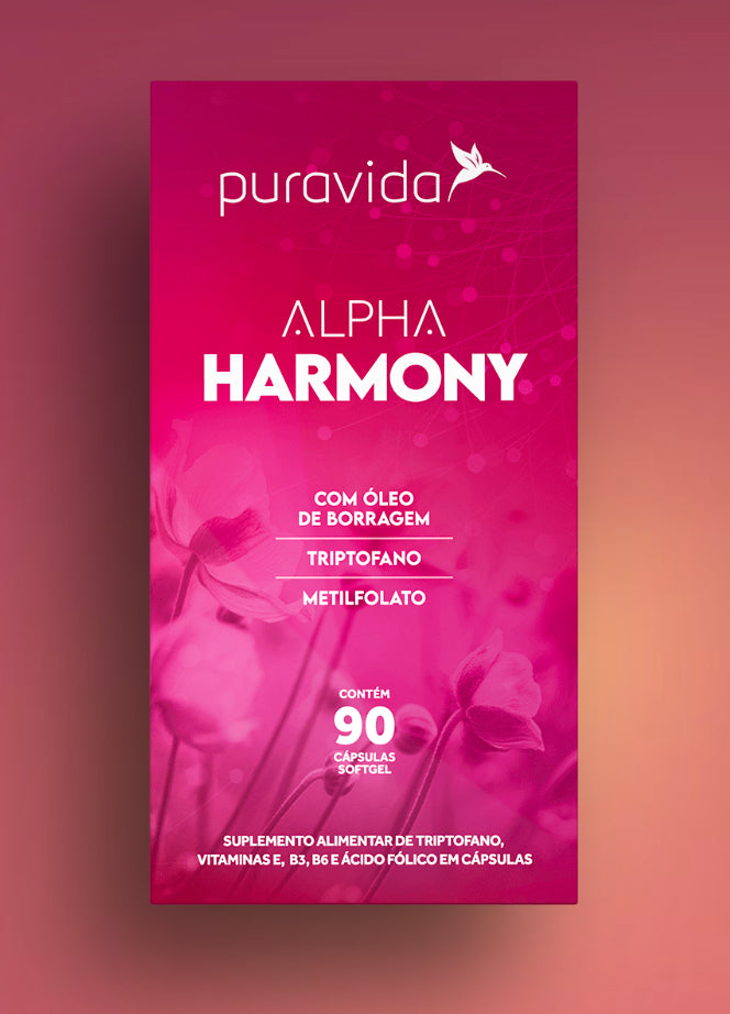 Pura vida - ALPHA HARMONY
TRIPTOFANO + VITAMINAS BIODISPONÍVEIS