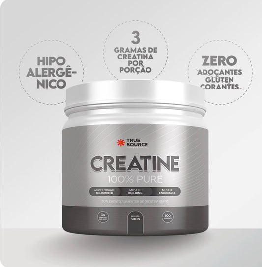 TRUE CREATINE 100% PURE 300G TRUE SOURCE