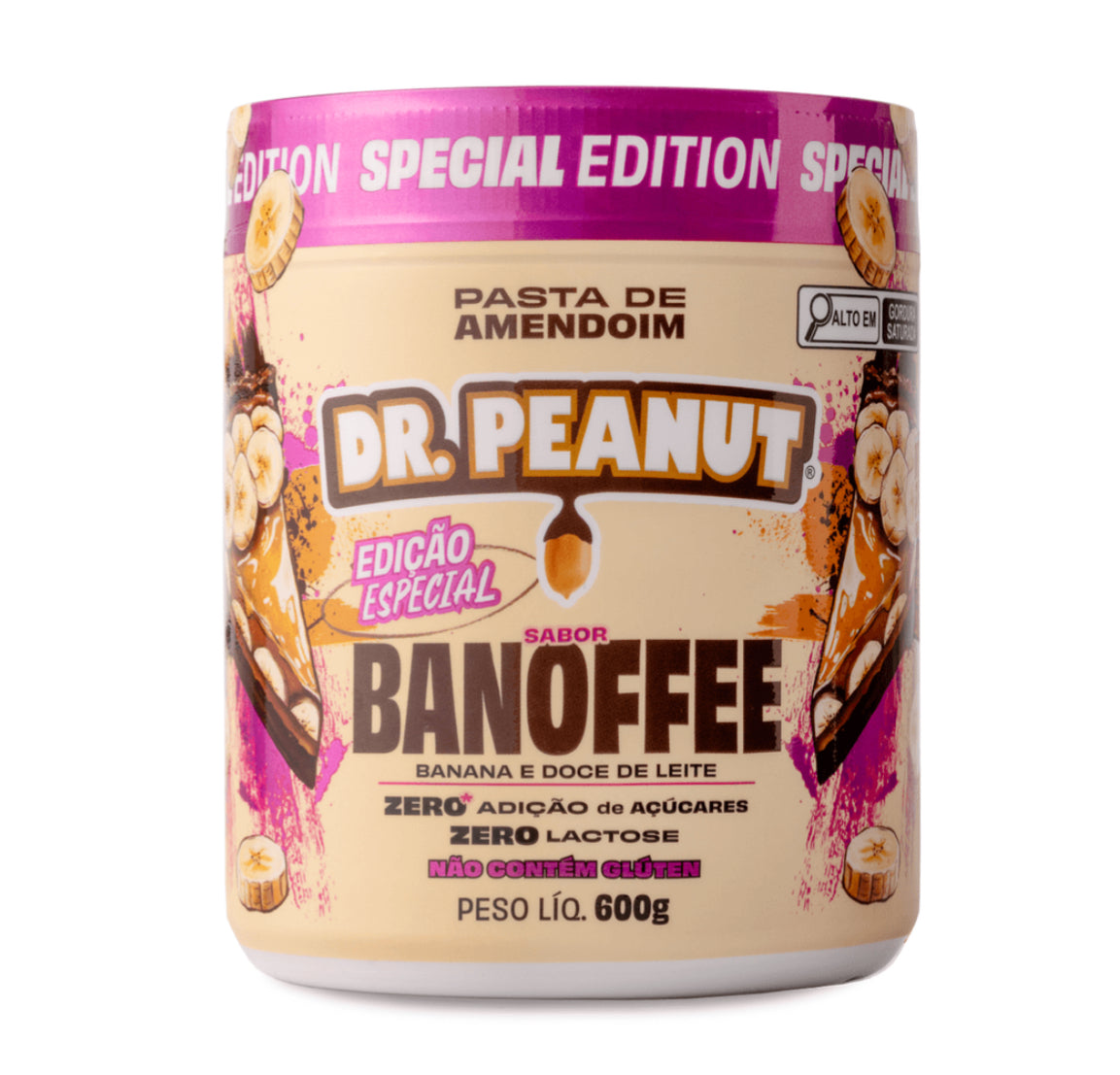 Dr Peanut Pasta de amendoim sabor Banoffee - Uma edição especial irresistível