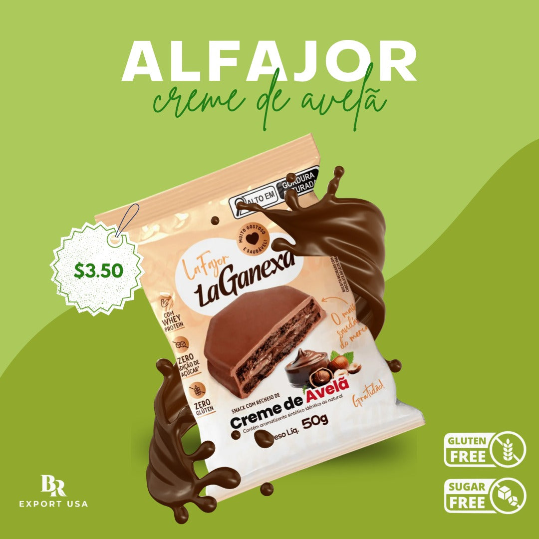 La Fajor de Creme de Avelã com Whey Protein