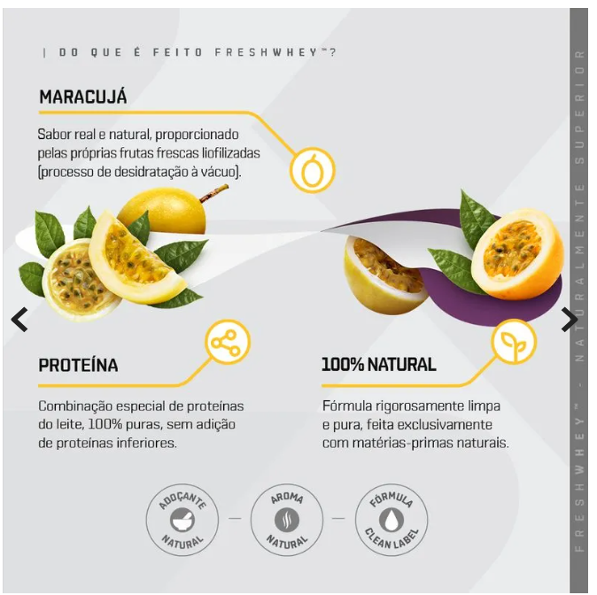 FRESHWHEY™ MARACUJÁ - POTE 900G Dux